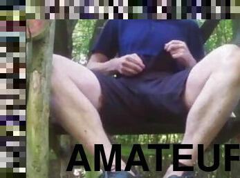 masturbation, en-plein-air, amateur, gay, sauvage