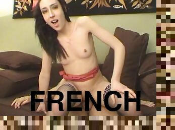 A French teenager with a slender appearance can please any man at any time!