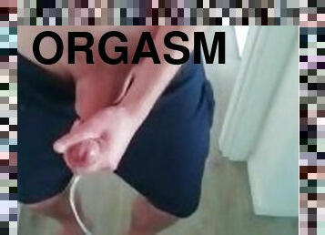 gigantisk, masturbation, orgasm, cumshot, gigantisk-kuk, gay, avrunkning, massage, juckande, trosor