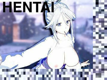 guza, velike-sise, krempita, animacija, hentai, 3d, sise, guz, vampiri