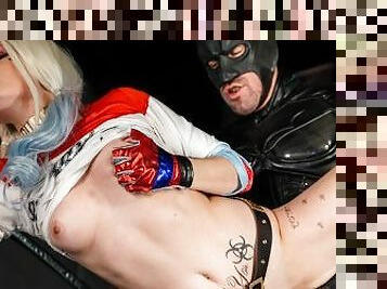 PLAYTIME Cosplay Batman Dominates Harley Quinn