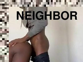 Straight guy fucks his neighbor for the first time