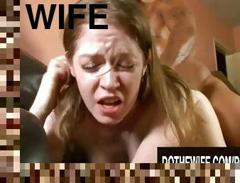 Do The Wife - Enjoying Doggystyle While Cuckold Gets to Watch Compilation