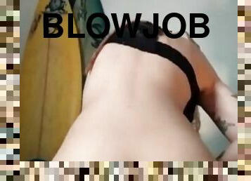 my stepcousin gave a blowjob & ass