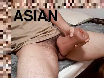 asiatisk, onani, cumshot, homofil, japansk, handjob, hentai, vagina, alene, pikk