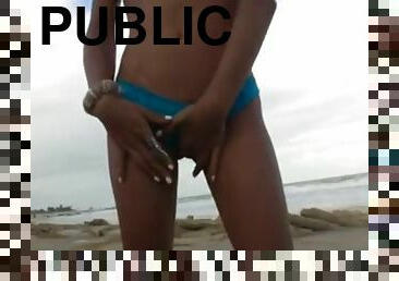 Beach Masturbation public webcam show