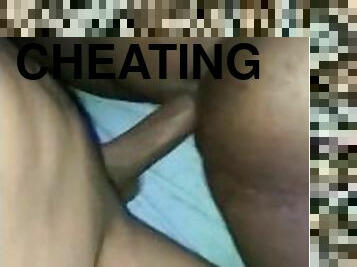 Cheating Babymama sneaks to my spot for more dick then shes use to