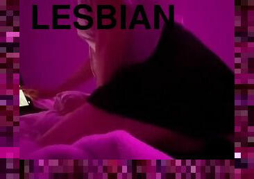 Kawaii girl doing herself and reading lesbian hentai ?Pillow Humping