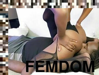 Ass sniffing Femdom