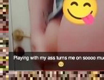 Snapchat horny masturbation for you {snippet} (FULL VID WITH ORGASM ON ONLYFANS/ThickMonki)