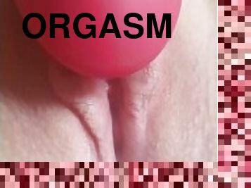 extrem, orgasm, fitta-pussy, amatör, perfekt, vått