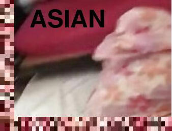 asiatisk, pappa, onani, cumshot, homofil, handjob, cum, alene, far, muskuløs