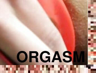röv, masturbation, bröstvårtor, orgasm, fitta-pussy, brudar, tonåring, leksak, rödhårig, pov