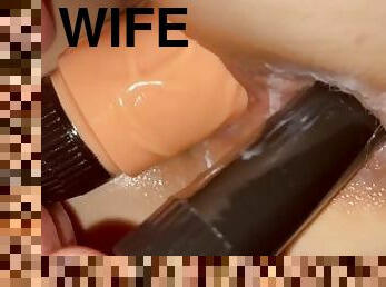 Wife two vibrators