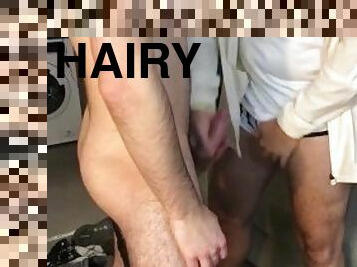 Hairy Twink Matt Coxks gets barebacked by Marc McAulay