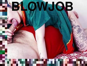 Naugthy Elf Blowjob And 69