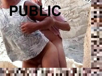 publik, amatör, anal, gay, creampie, strand, spion, kåt, europeisk, knullande