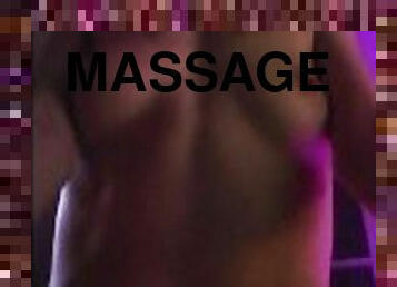 I'll get on my knees and massage my pussy by pillow to cum