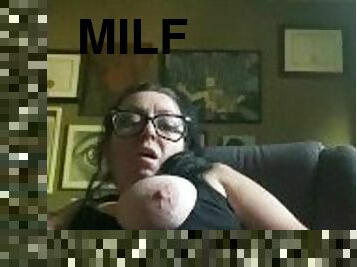 bouteille, masturbation, amateur, milf, maman, belle-femme-ronde, joufflue, horny, mère, fétiche