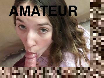 amatør, blowjob, tenåring, hardcore, hjemmelaget, par, pov, knulling-fucking, engel, uskyldig