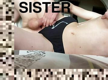 Quick Sex With My Stepsister While We Are Alone Home Amateur. Real Teen Sex 18+