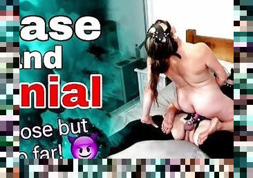 orgasmo, arnés, amateur, madurita-caliente, casero, sadomasoquismo, pareja, cabalgando, consolador, bondage