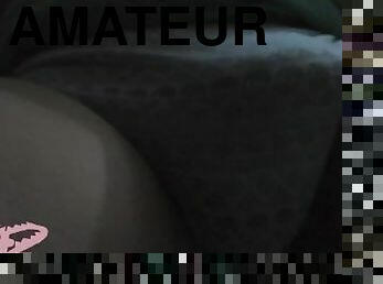 Femboy masturbating slowly and chill until cumming