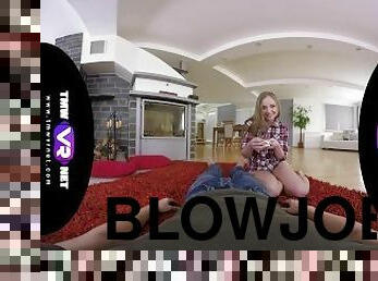 TmwVRnet - Cute Blonde Agreed to Fuck for a New Gift