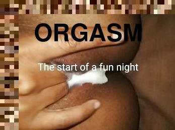 Having a fun time Wednesday night into early Thursday morning, ending with a squirting orgasm