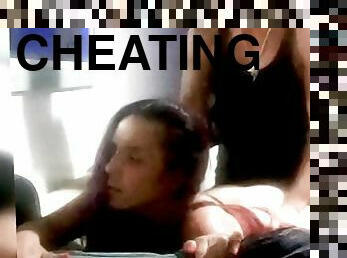 Tinder slut cheating on boyfriend.