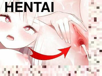 asien, schulmädchen, dilettant, anal-sex, junge, japanier, blondine, anime, fantasie, hentai