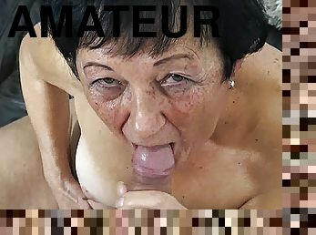 doggy, ekstrem, bestemor, gammel, pussy, amatør, eldre, blowjob, hardcore, mamma