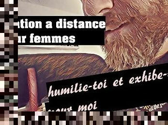 [Audio FR] suis mes ordres, humilie-toi et exhibe-toi - domination a distance pour femme