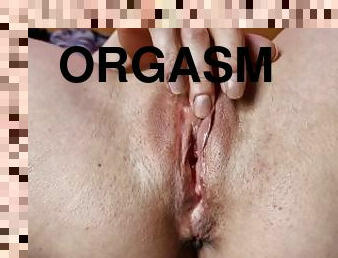 Masturbating and having orgasm