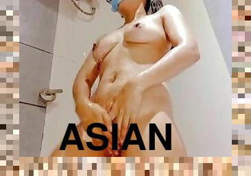 Pinay teen- Shower mUna bago Kantutin Ng kumpare ninong booking session