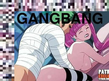 pink haired bitch fucked by zoro