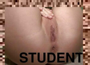 Petite Student Naked Inside School Clinic