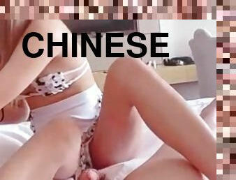 Chinese girl wear cowboy fuck!!! Part 2