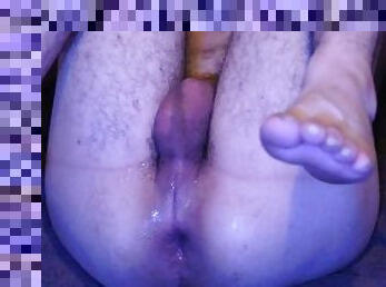 Gaping anal dildo