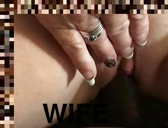 Aussie Hotwife taking BBC in Vegas hotel after a night of partying in drinking & pussy creampie