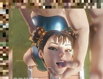 Fortnite - Chun-Li Big Ass Pounded While Looting (Animation with Sound)