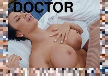 Lucky doctor Keiran Lee fucked a patient with big tits