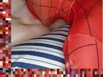 Pregnant Spider woman wants spidermans BBC???????????????????? (FULL VIDEO ON OF'S @tr3ypizzy21)