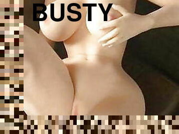 Busty Blonde Girlfriend Big Boobs Squeezed