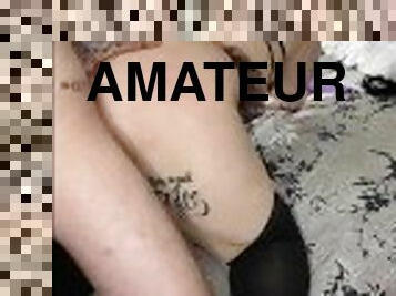 röv, amatör, anal, cumshot, leksak, bbw, rödhårig, tatuering