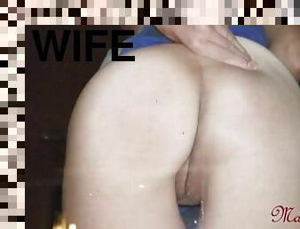 al-aire-libre, público, coño-pussy, esposa, amateur, casero, cámara, pareja, voyeur, natural