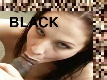 Big Tit Brunette Marie Sucks And Fucks The Big Black Cock
