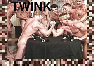 party, sport, gay, college, muskulös, twink