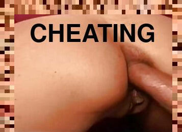 Young cheating Wife Gets Her Tiny Asshole Deep Penetrated
