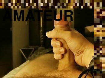 Watch Me Stroke My Throbbing Uncut Cock